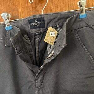 American Eagle Outfitters Charcoal Stretch Pants